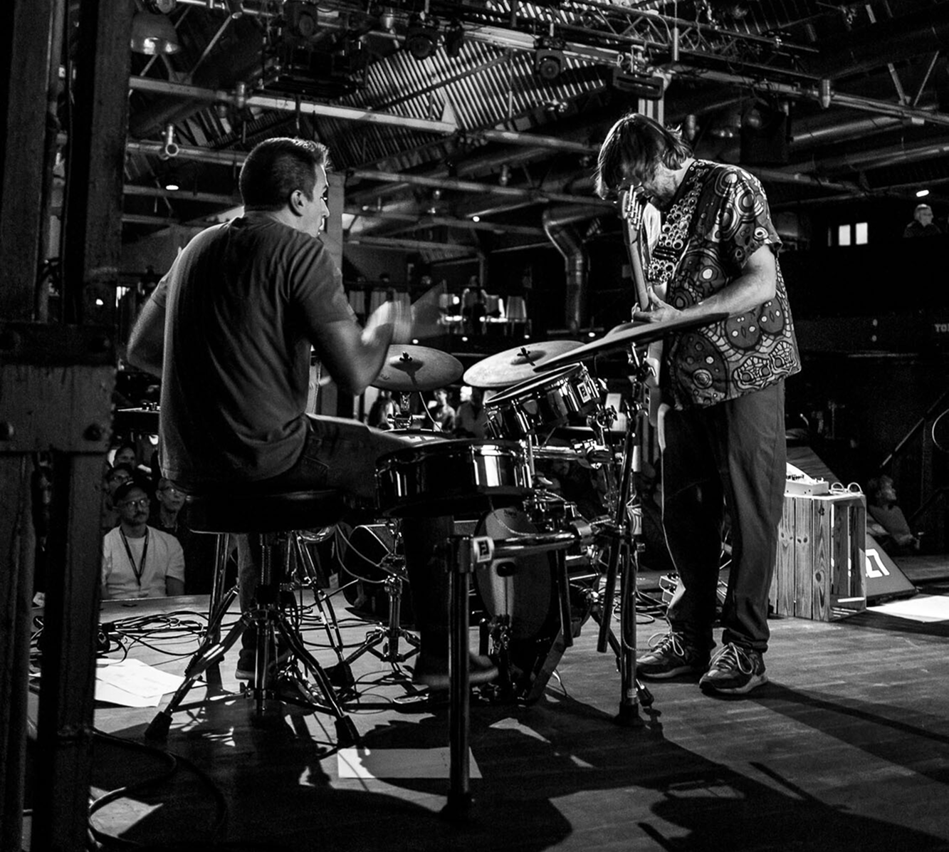 Brad Frost and Ian Frost playing music